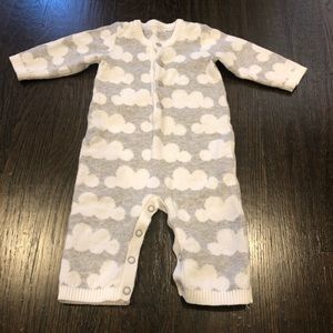 LE TOP BÉBÉ "CLOUD NINE" KNIT ROMPER Outfit